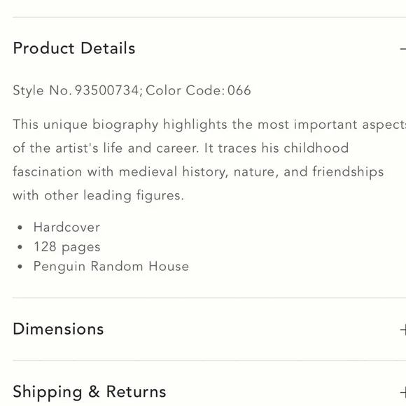 NWT William Morris Story Book Comic Book Coffee Table Decor Book Housewarming - Picture 4 of 12